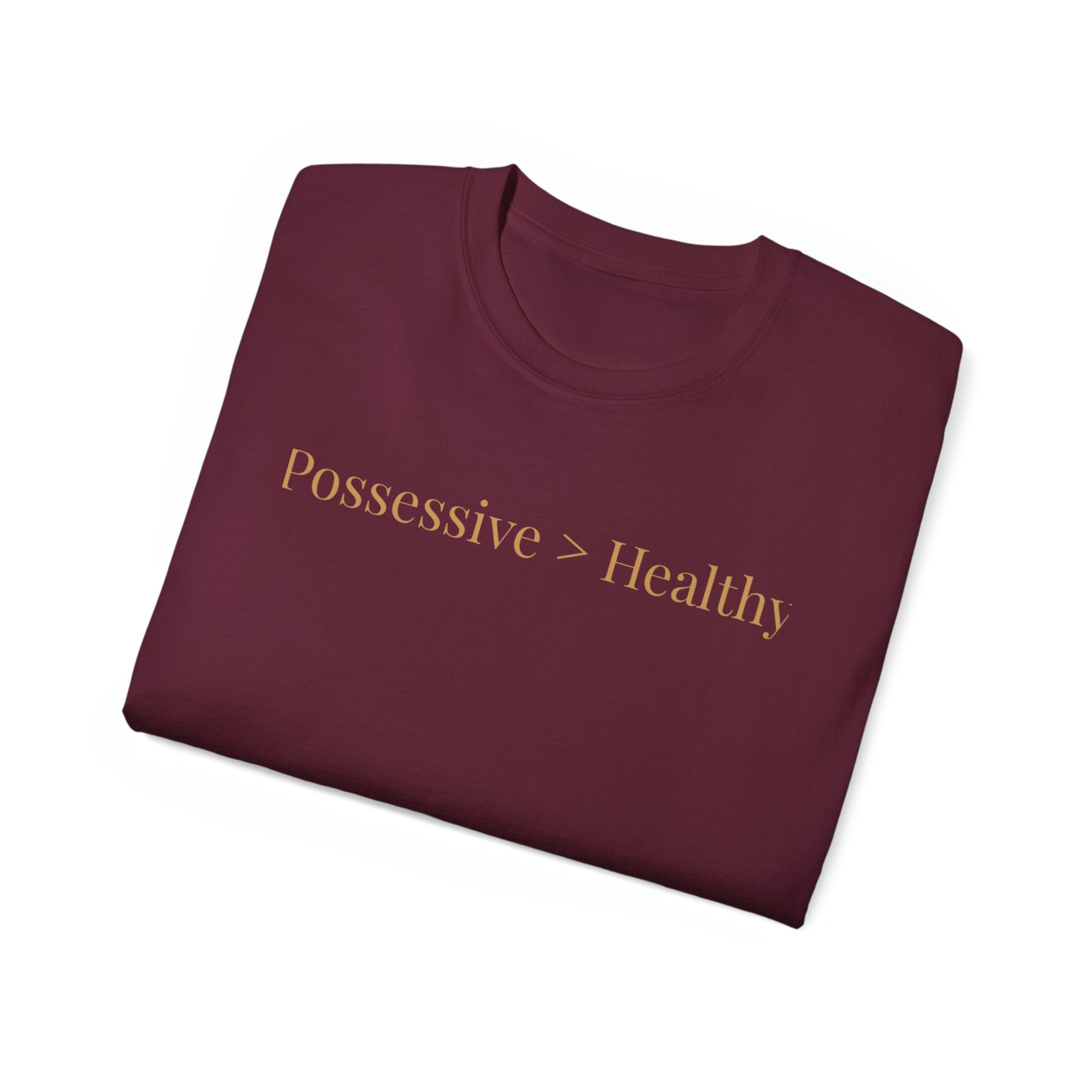 Possessive>Healthy Bookish  Ultra Cotton Tee