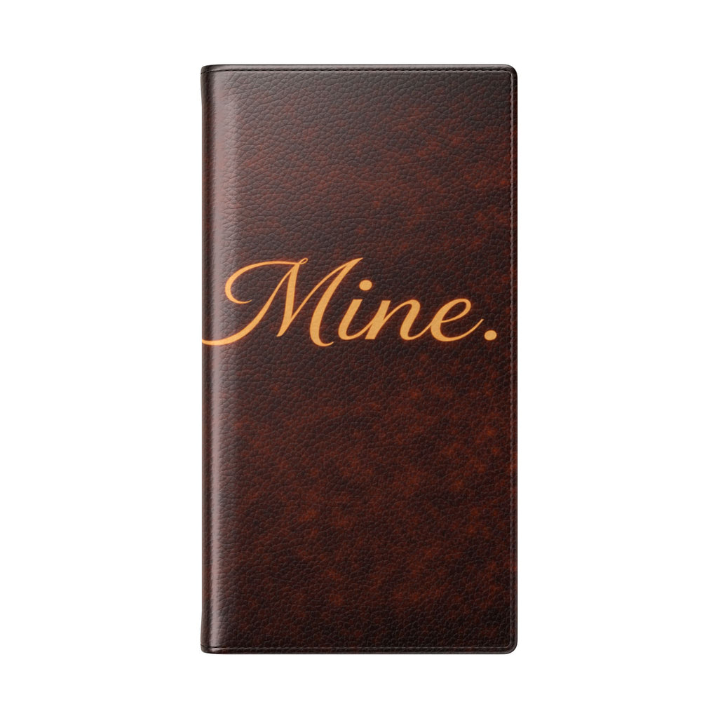 Mine. Leather Wallet Phone Case