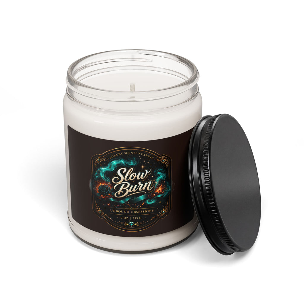 Slow Burn Scented Soy Candle — 9oz Jar (Hand-Poured)