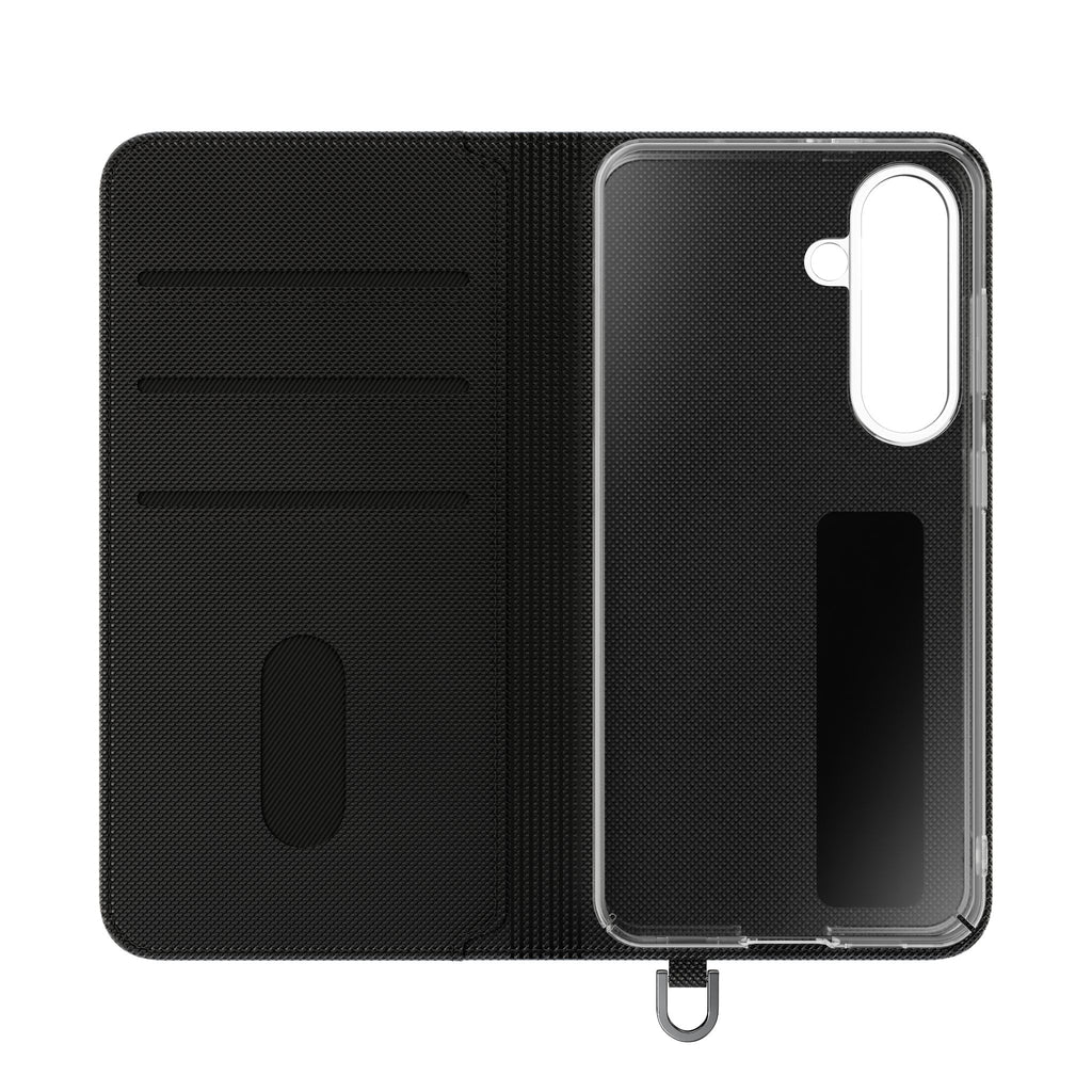Flip Case – 'Touch Her & Die' Gothic Rose Wallet Phone Case