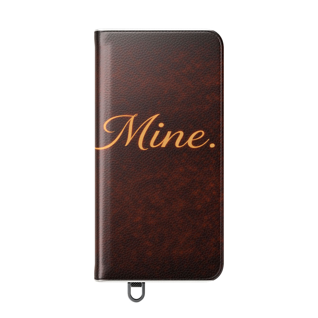 Mine. Leather Wallet Phone Case