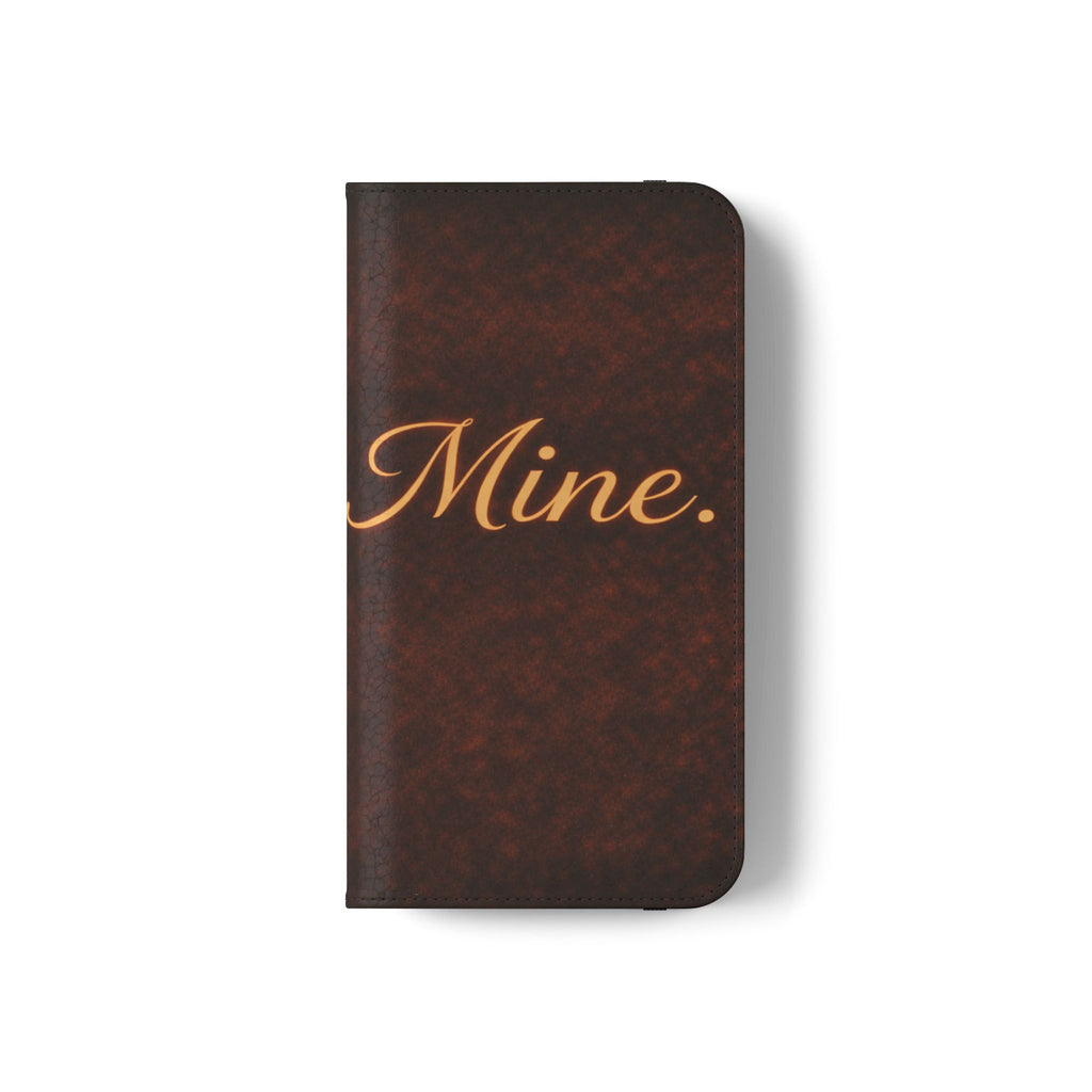 Mine. Leather Wallet Phone Case