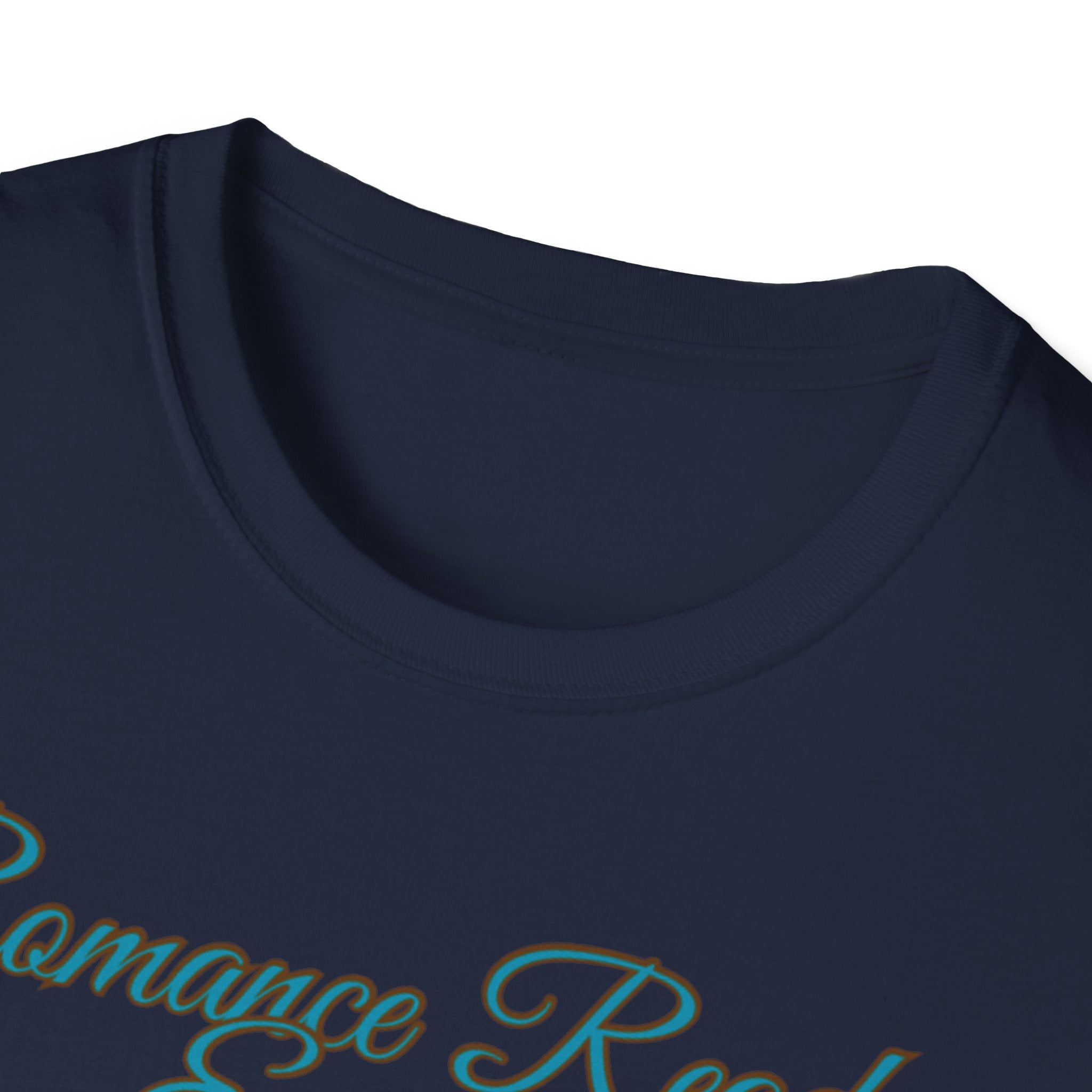 Romance Reader Energy T-Shirt (Teal text)