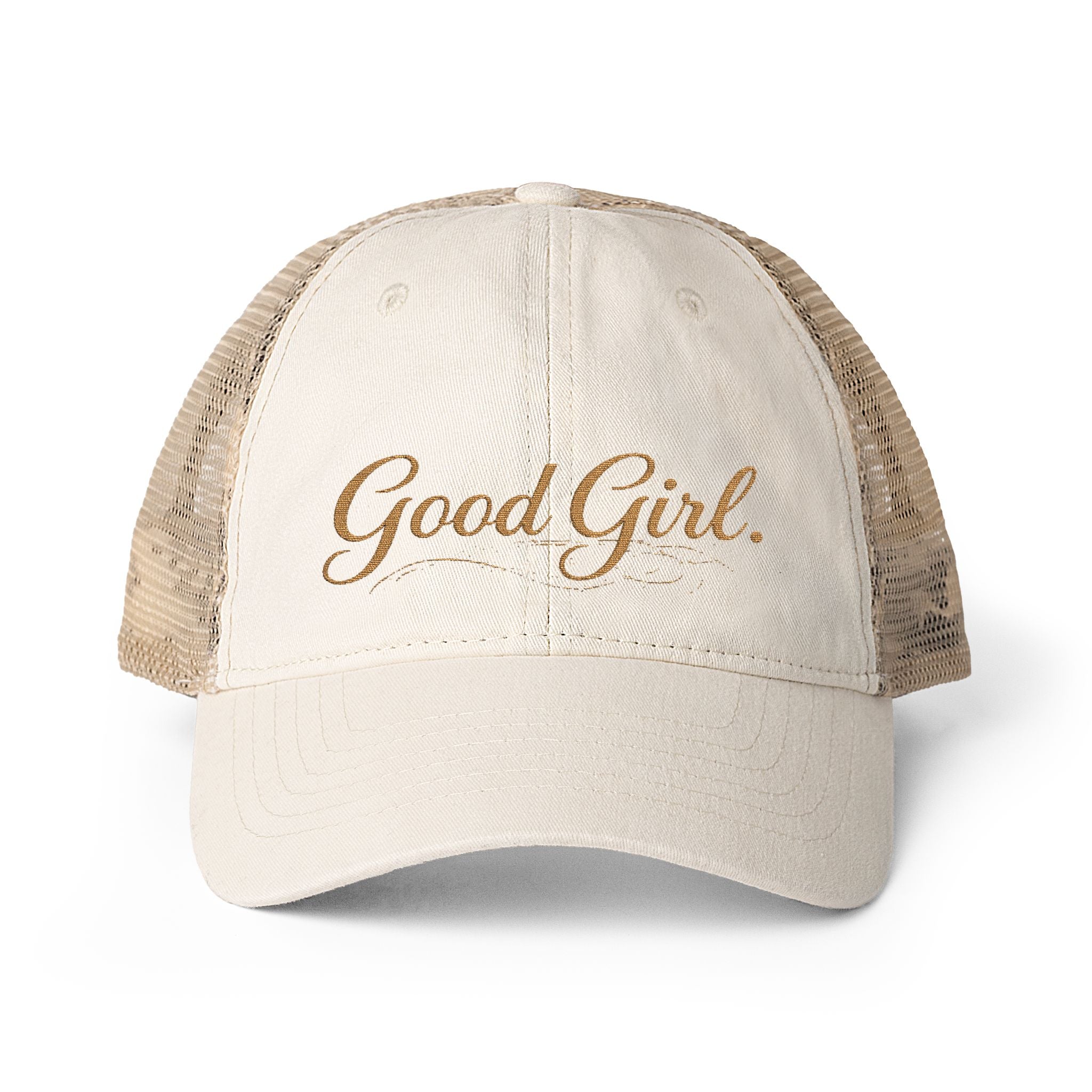 Good Girl.  Mesh-Back Cap