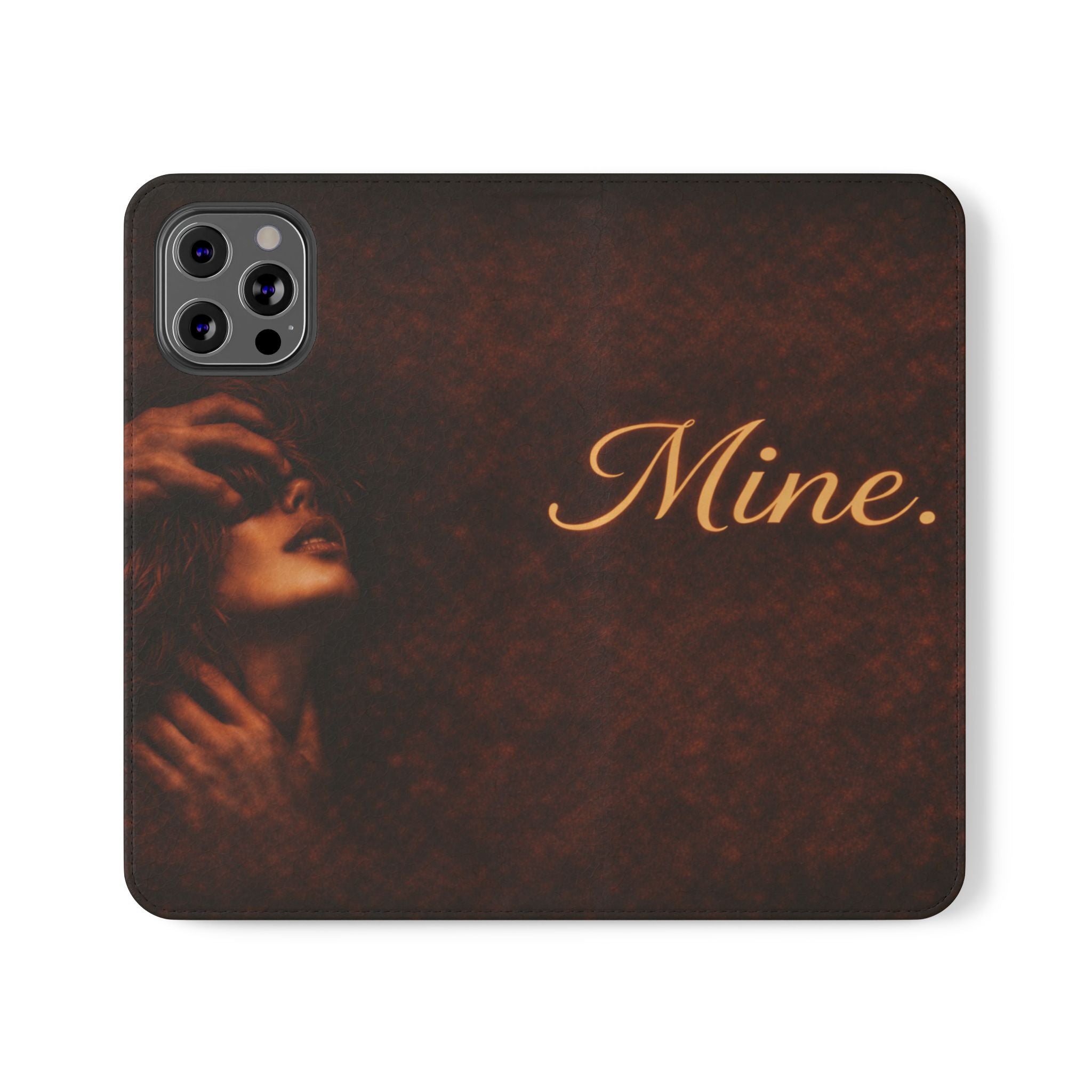 Mine. Leather Wallet Phone Case