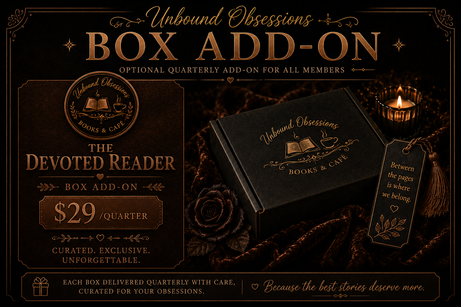 The Devoted Reader Box Add-On