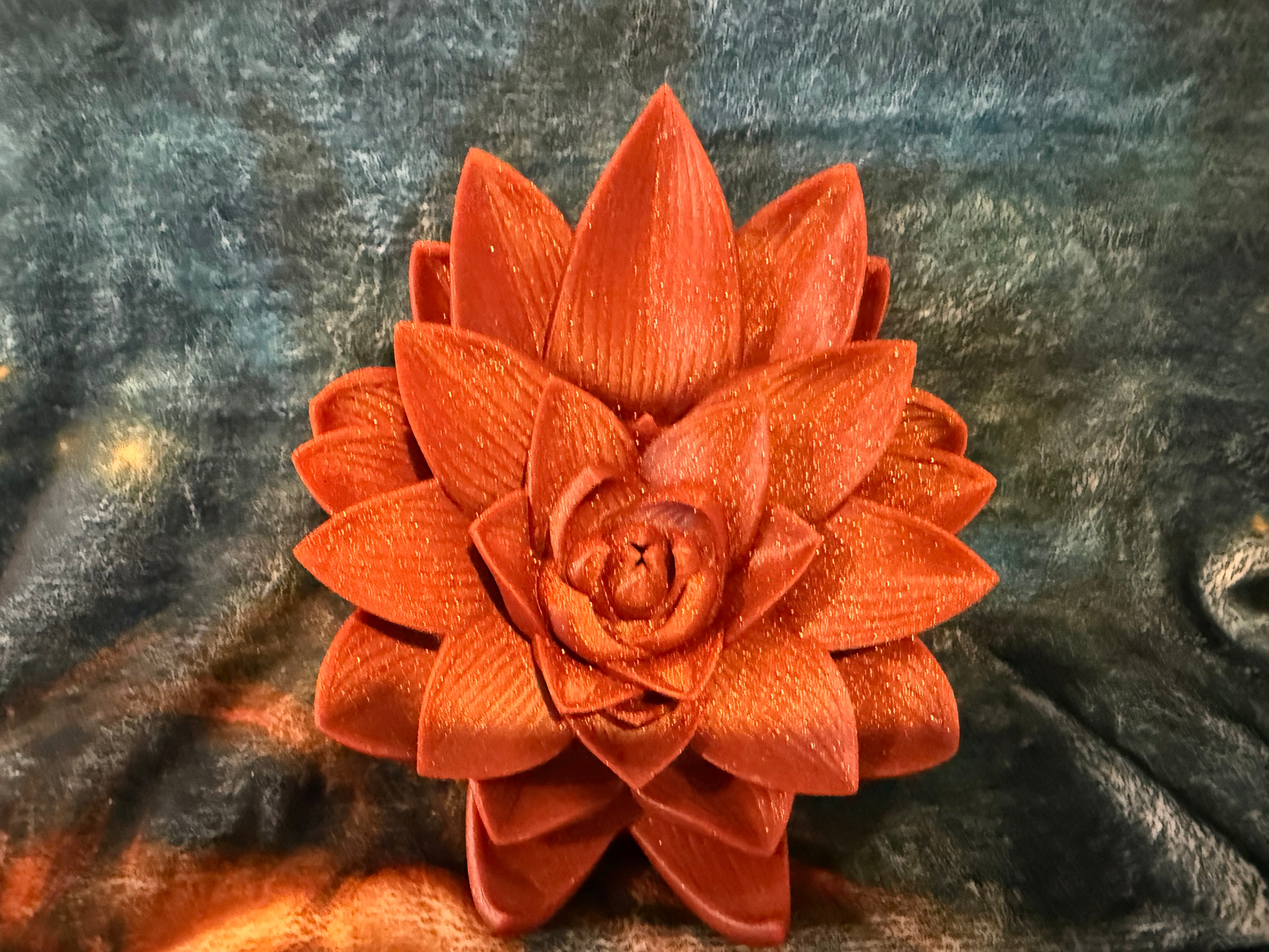 Blooming Flower Book Stand