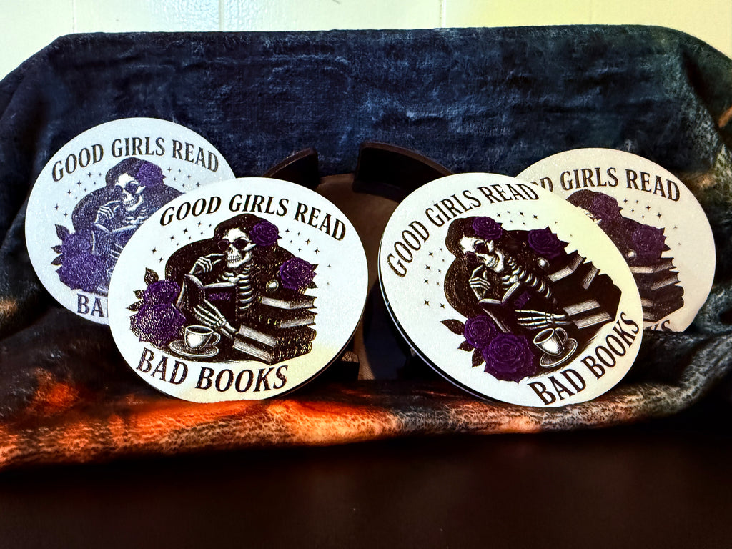 Bookish Coasters