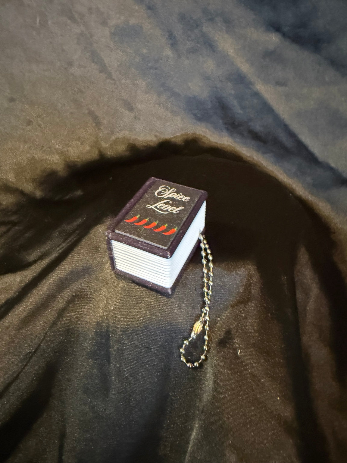 Book Clicker Spice Level keychain