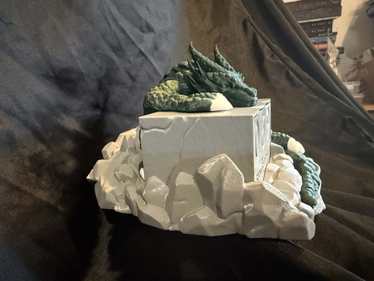 Books Read Dragon Counter side view